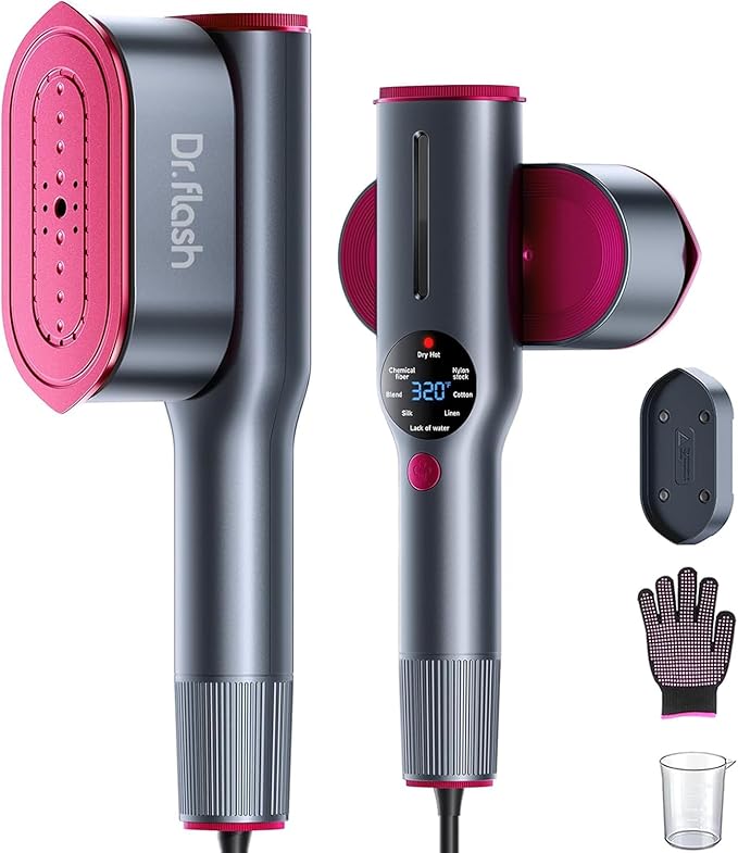 Garment Steamer and Iron for Home & Travel Use