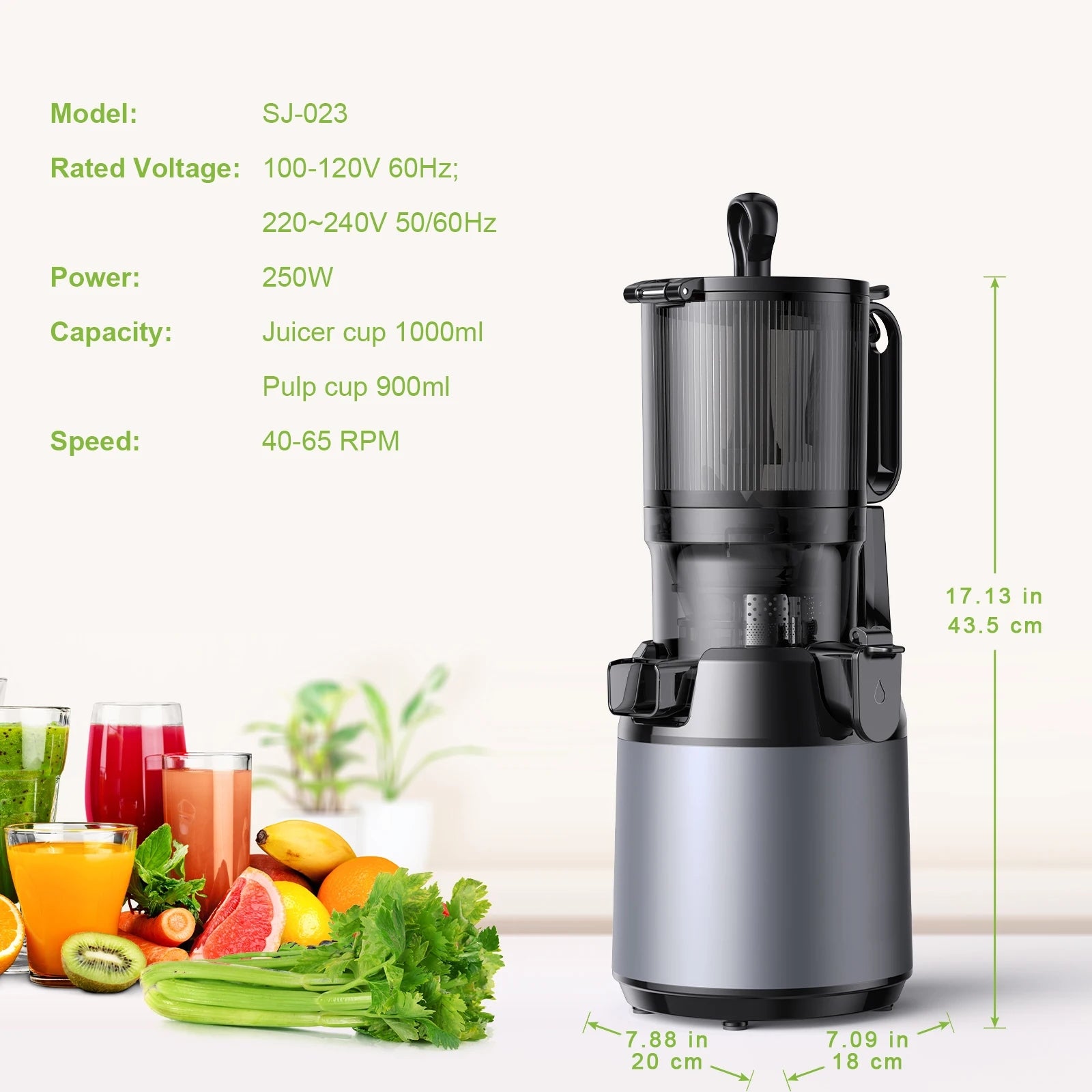 Kitchoryn – Cold Press Pro Juicer