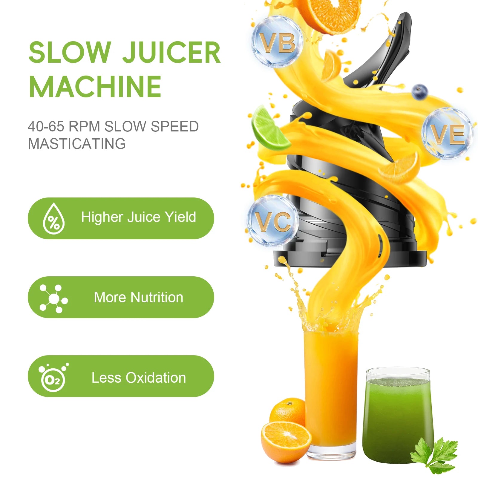 Kitchoryn – Cold Press Pro Juicer